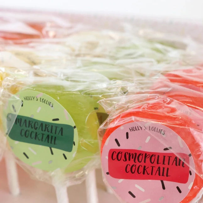 Cocktail Lollipops - 5 Alcoholic Flavours - Thea Elizabeth Studio Ltd