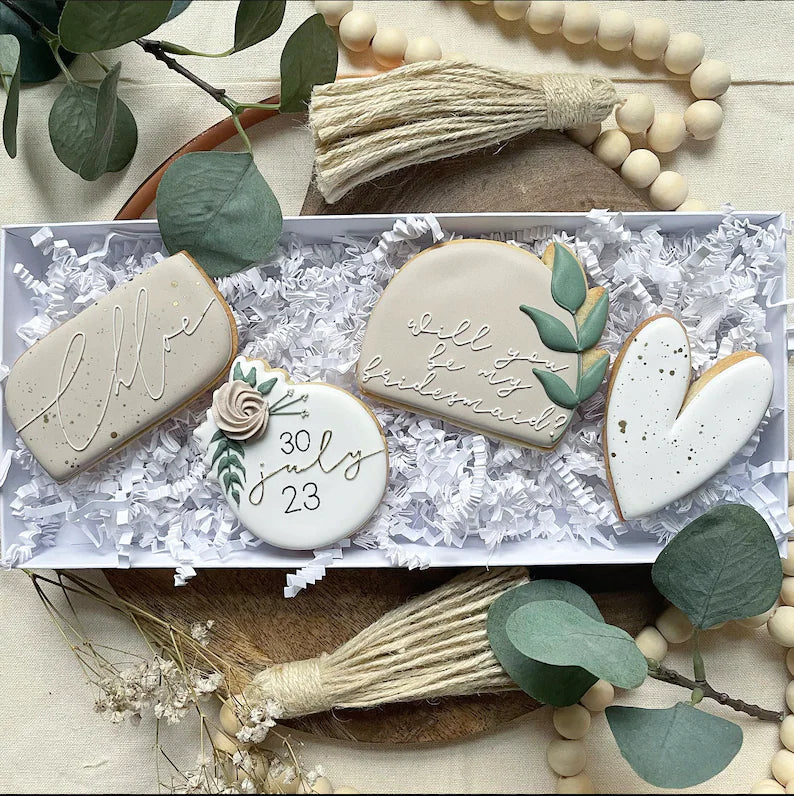 Large Personalised Iced Biscuit Set - Thea Elizabeth Studio Ltd