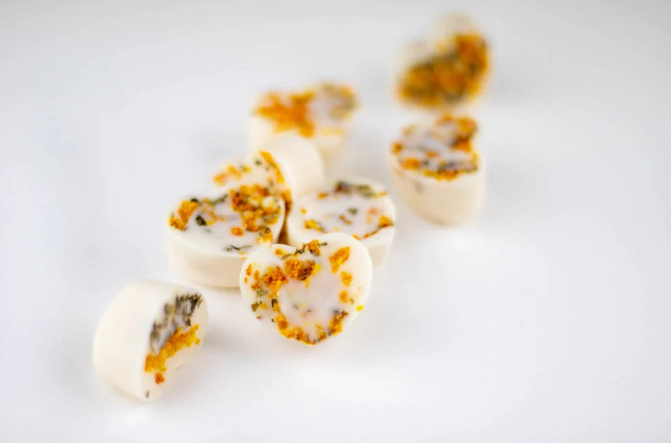 Wax Melts - Basil, White Pepper & Neroli Hand Poured Luxury Wax Melts - Thea Elizabeth Studio Ltd